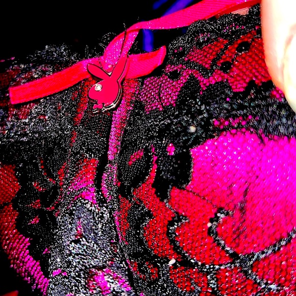 Playboy corset PINK - Picture 3 of 7